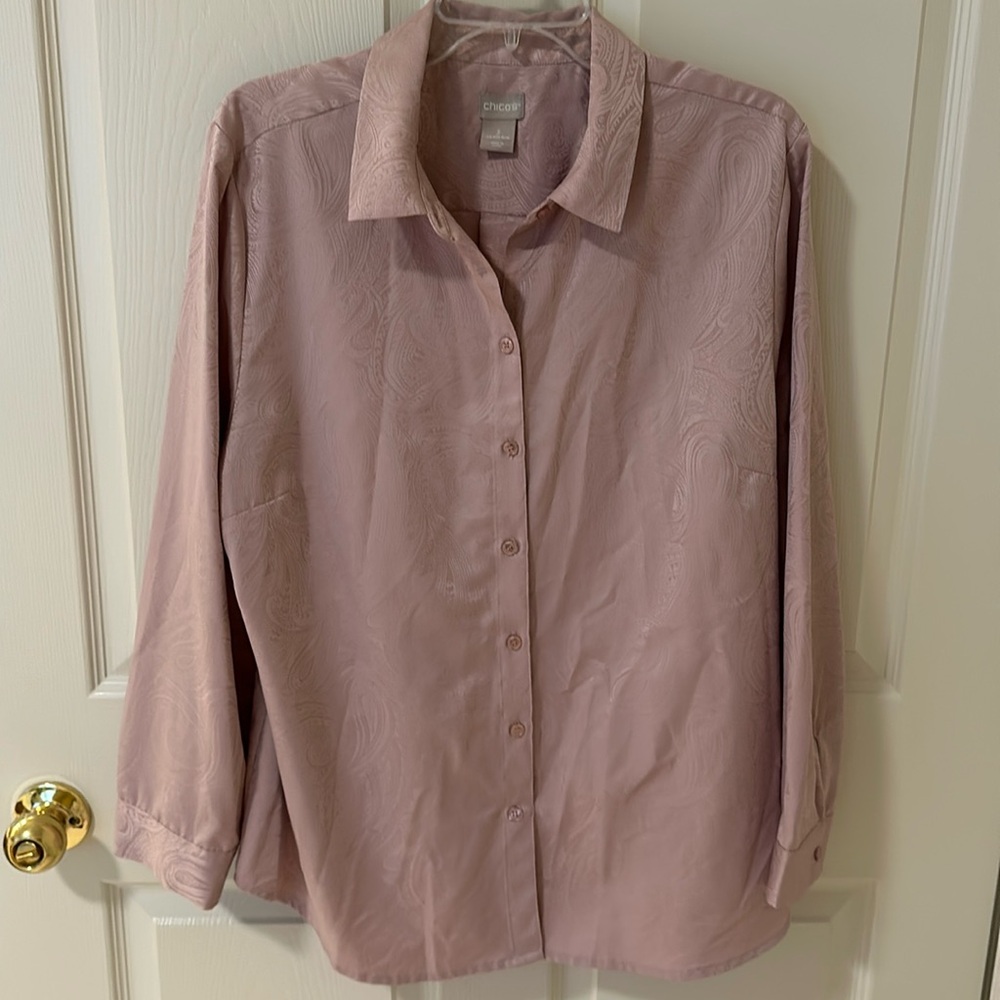 Pink Paisley Blouse